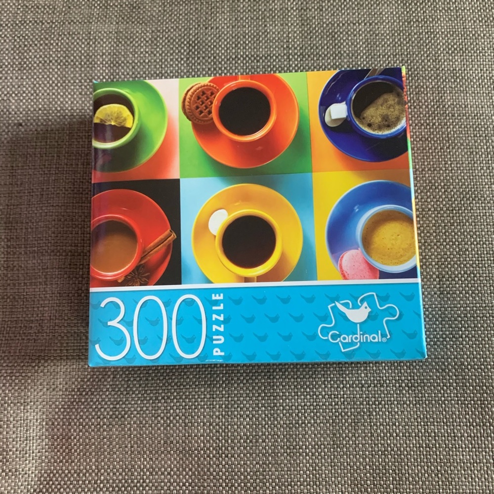 Colorful coffee cups jigsaw puzzle